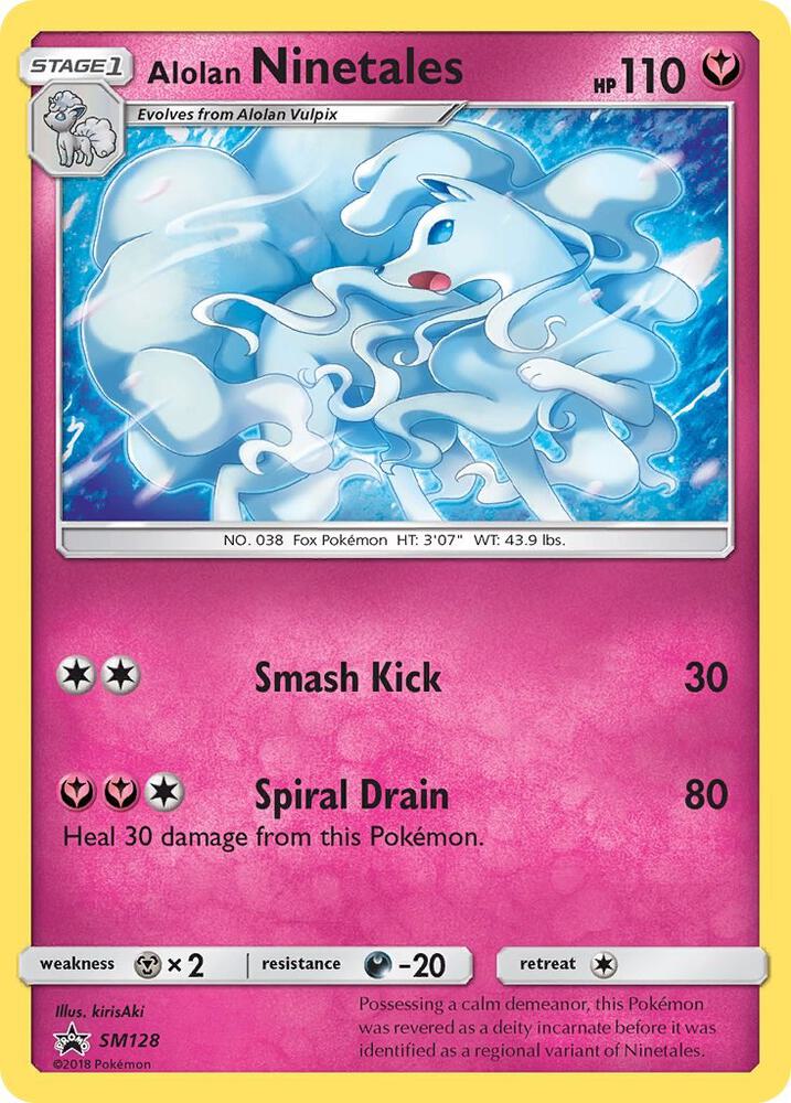 Alolan Ninetales - SM128 [SM Promos] SM128