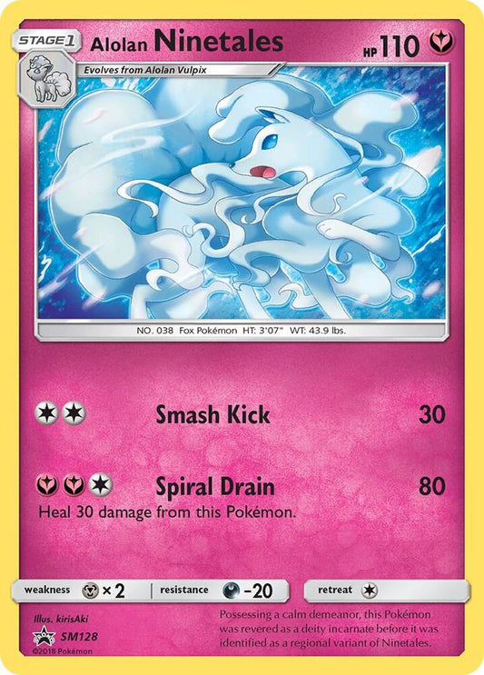 Alolan Ninetales - SM128 [SM Promos] SM128