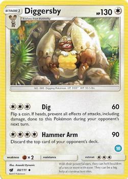 Diggersby (18) [SM Trainer Kit: Alolan Sandslash & Alolan Ninetales] 88/111