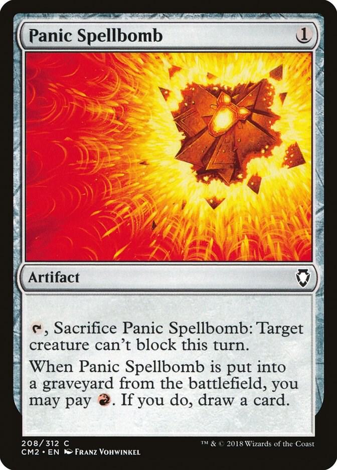 Panic Spellbomb [Commander Anthology Volume II] 208