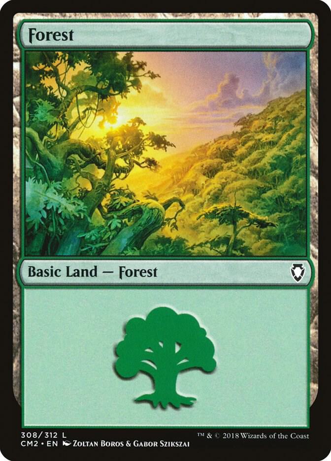 Forest (308) [Commander Anthology Volume II] 308