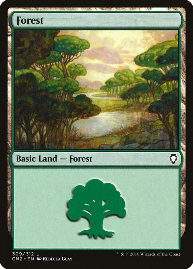 Forest (309) [Commander Anthology Volume II] 309