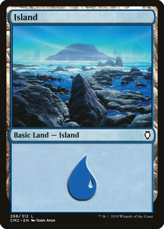 Island (288) [Commander Anthology Volume II] 288