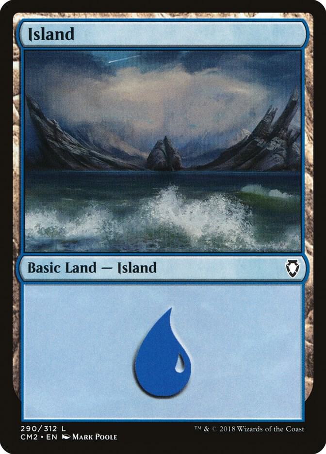 Island (290) [Commander Anthology Volume II] 290