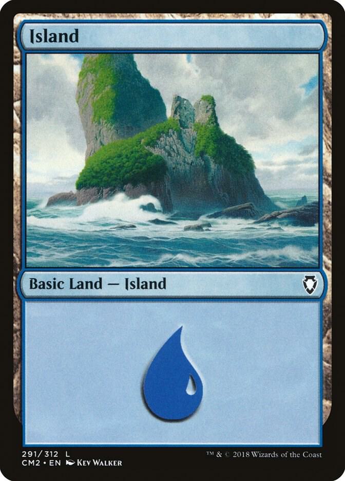 Island (291) [Commander Anthology Volume II] 291