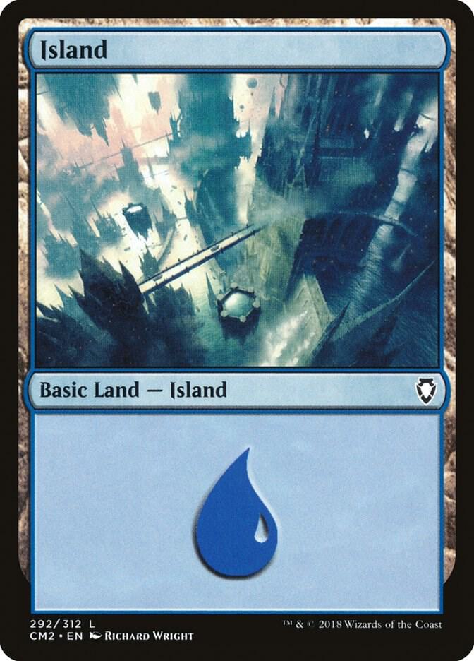 Island (292) [Commander Anthology Volume II] 292
