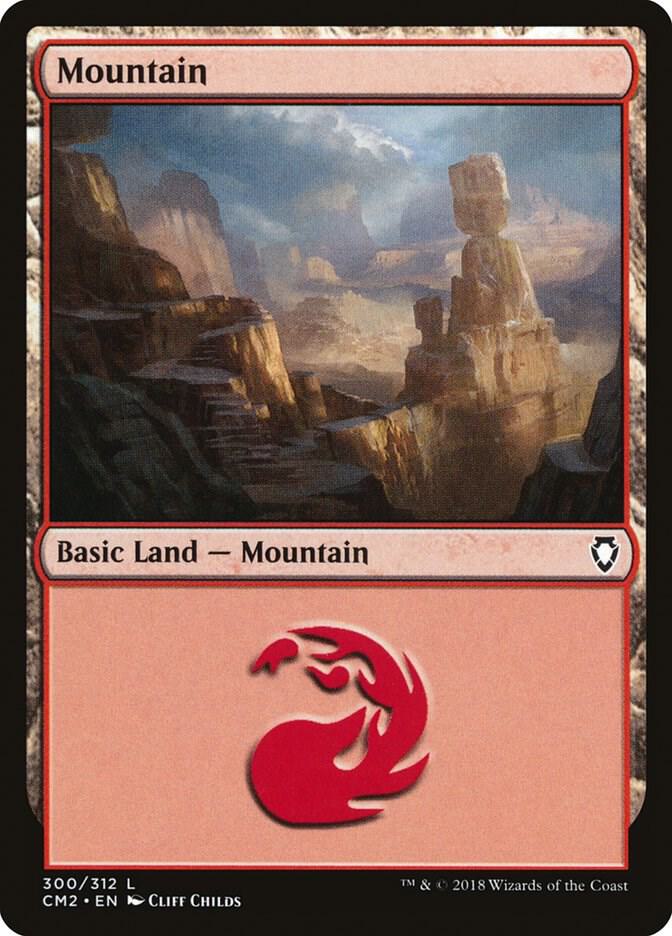 Mountain (300) [Commander Anthology Volume II] 300
