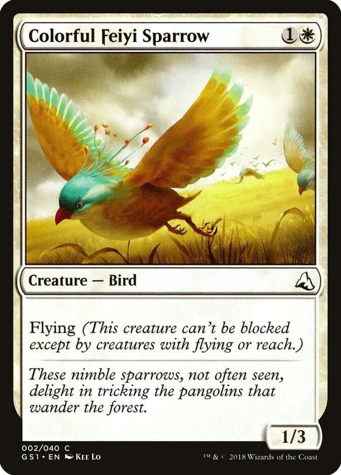 Colorful Feiyi Sparrow [Global Series Jiang Yanggu & Mu Yanling] 2