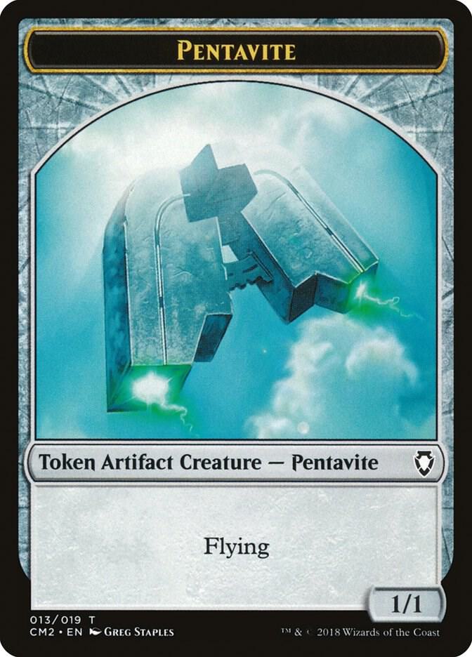 Pentavite Token [Commander Anthology Volume II] 13