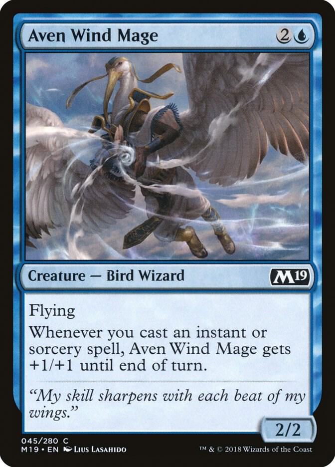 Aven Wind Mage [Core Set 2019] 45