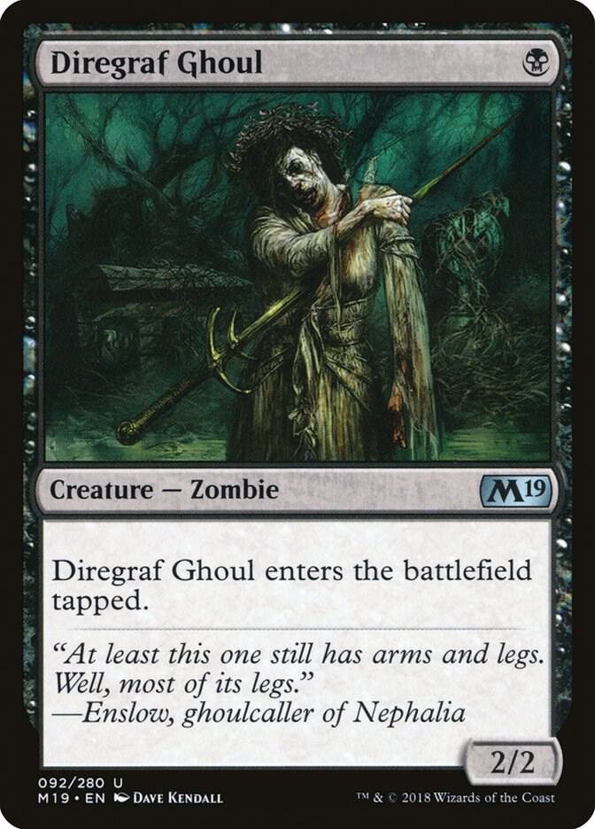 Diregraf Ghoul [Core Set 2019] 92