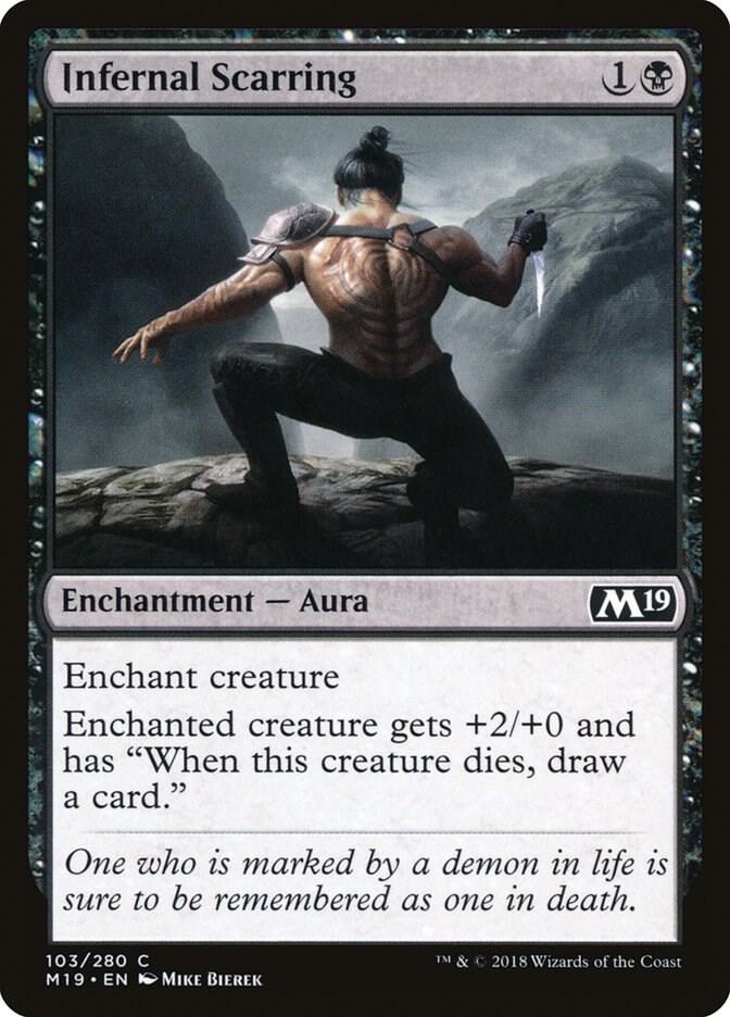 Infernal Scarring [Core Set 2019] 103