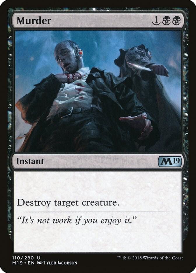 Murder [Core Set 2019] 110