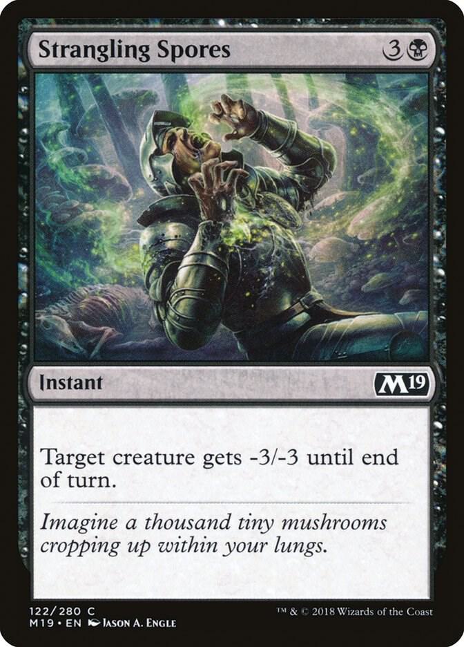 Strangling Spores [Core Set 2019] 122