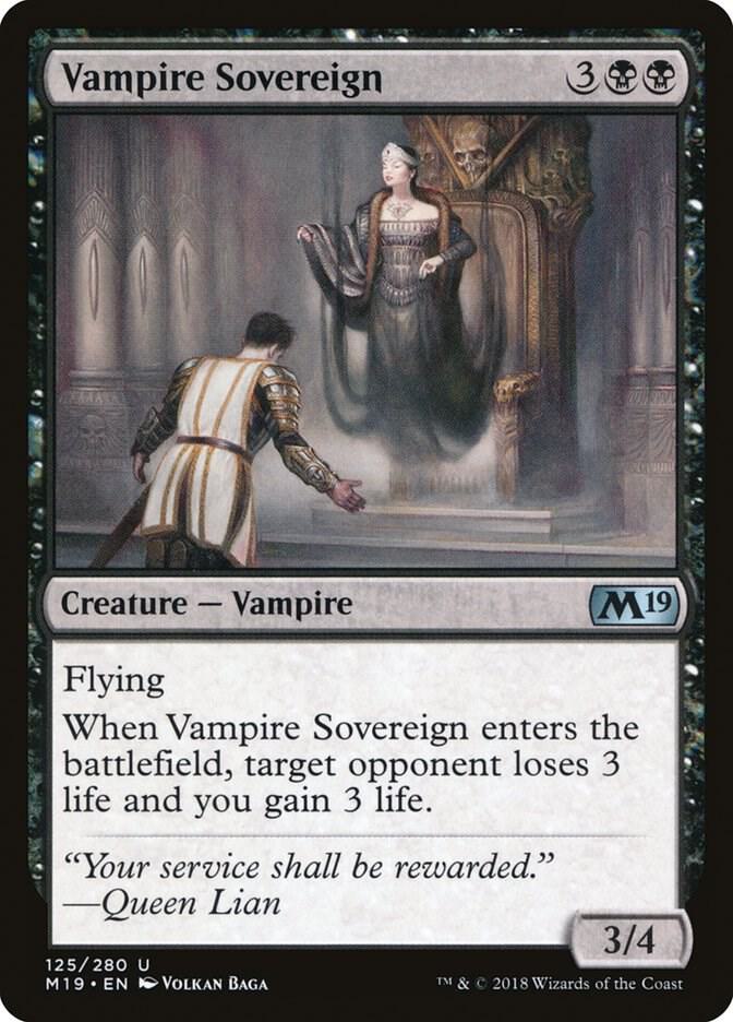 Vampire Sovereign [Core Set 2019] 125