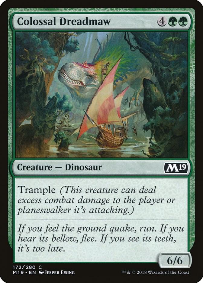 Colossal Dreadmaw [Core Set 2019] 172