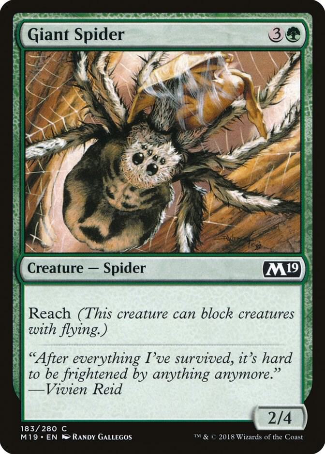 Giant Spider [Core Set 2019] 183