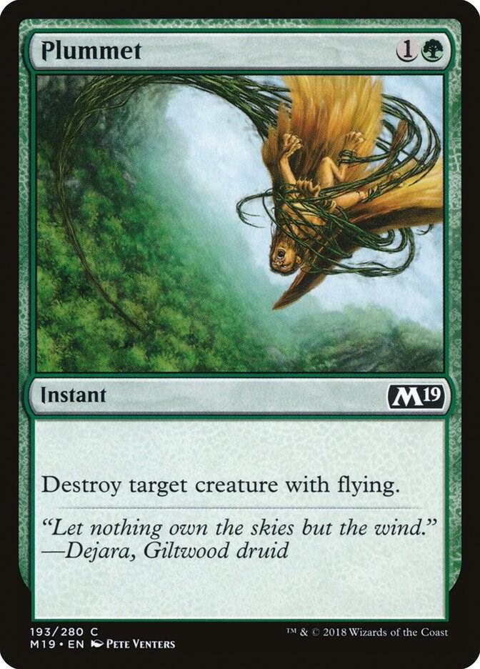 Plummet [Core Set 2019] 193
