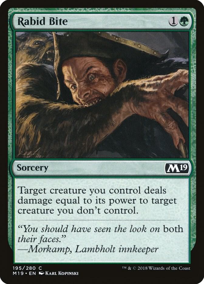 Rabid Bite [Core Set 2019] 195