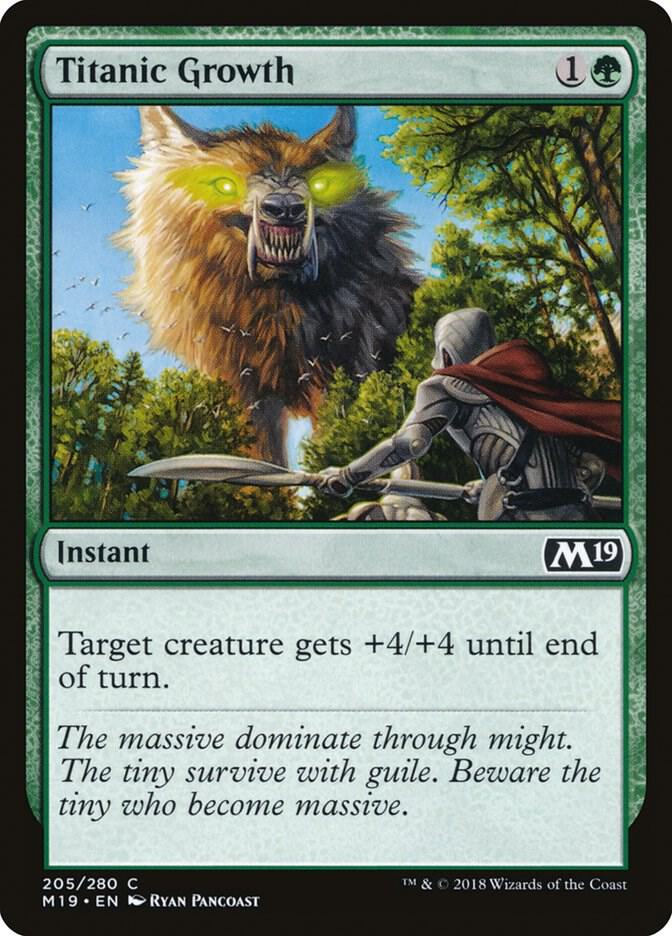 Titanic Growth [Core Set 2019] 205