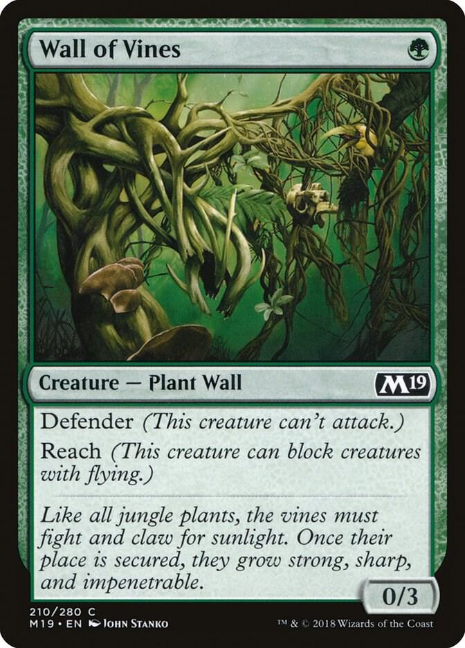 Wall of Vines [Core Set 2019] 210
