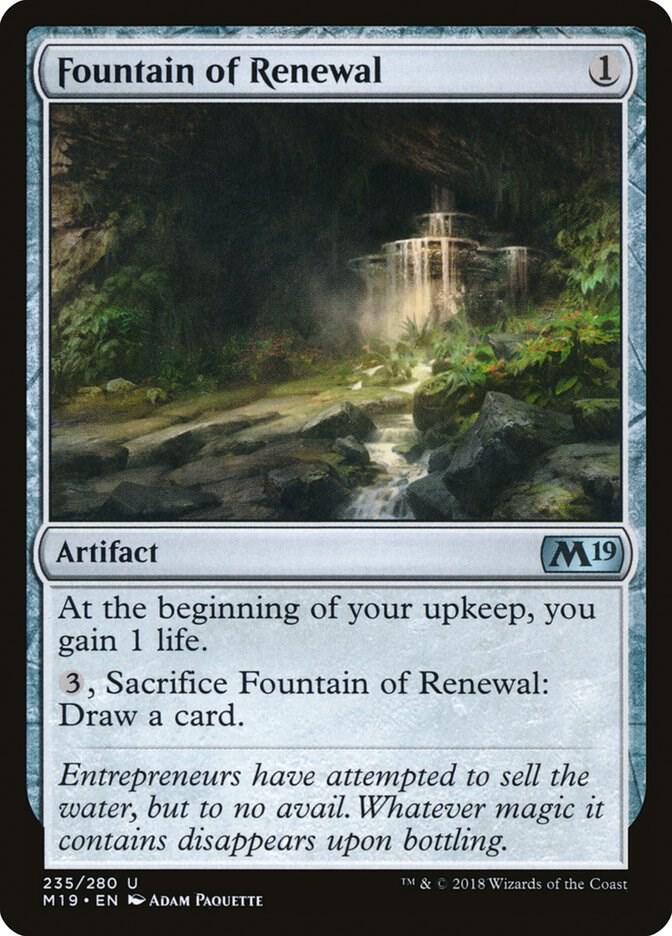 Fountain of Renewal [Core Set 2019] 235