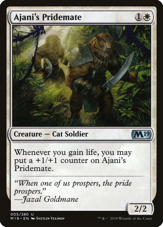 Ajani's Pridemate [Core Set 2019] 5