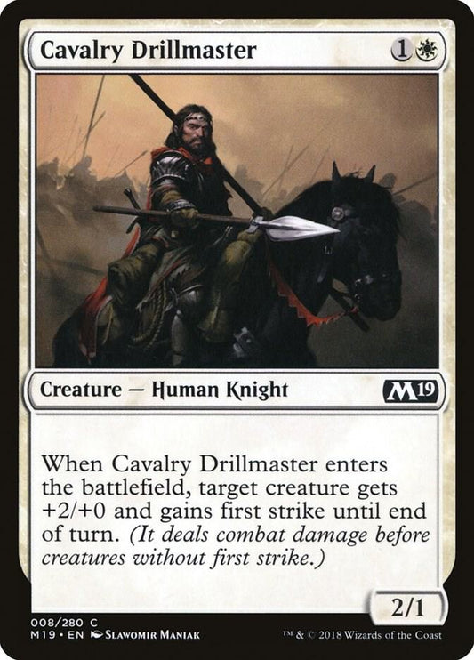 Cavalry Drillmaster [Core Set 2019] 8