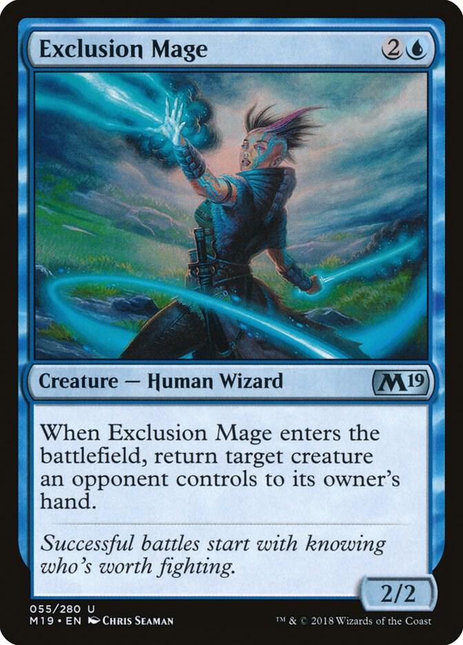 Exclusion Mage [Core Set 2019] 55