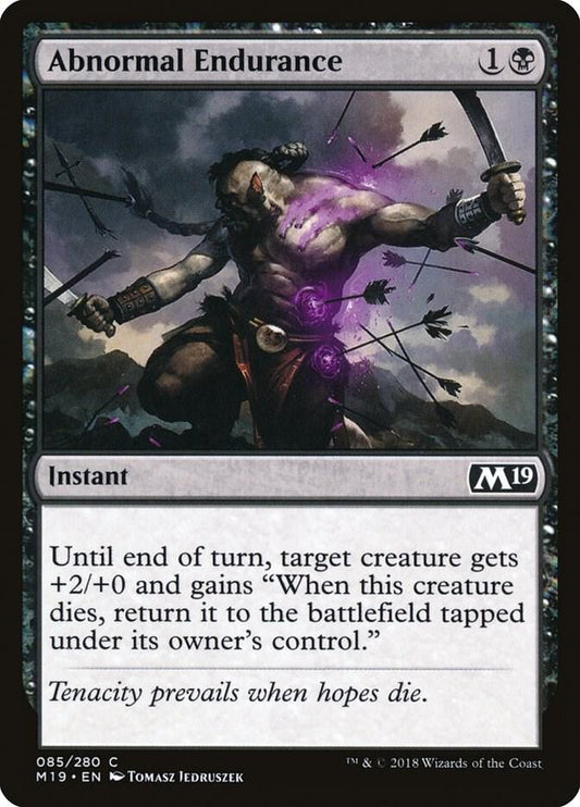 Abnormal Endurance [Core Set 2019] 85