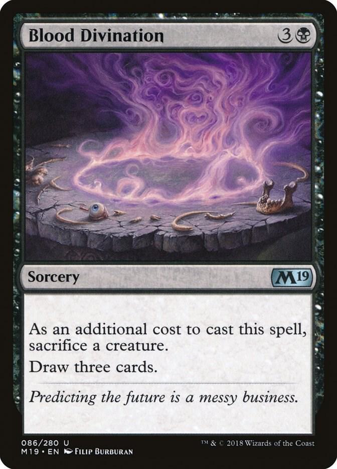 Blood Divination [Core Set 2019] 86