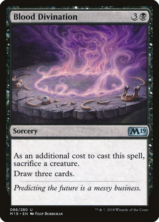Blood Divination [Core Set 2019] 86