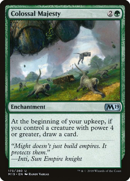 Colossal Majesty [Core Set 2019] 173