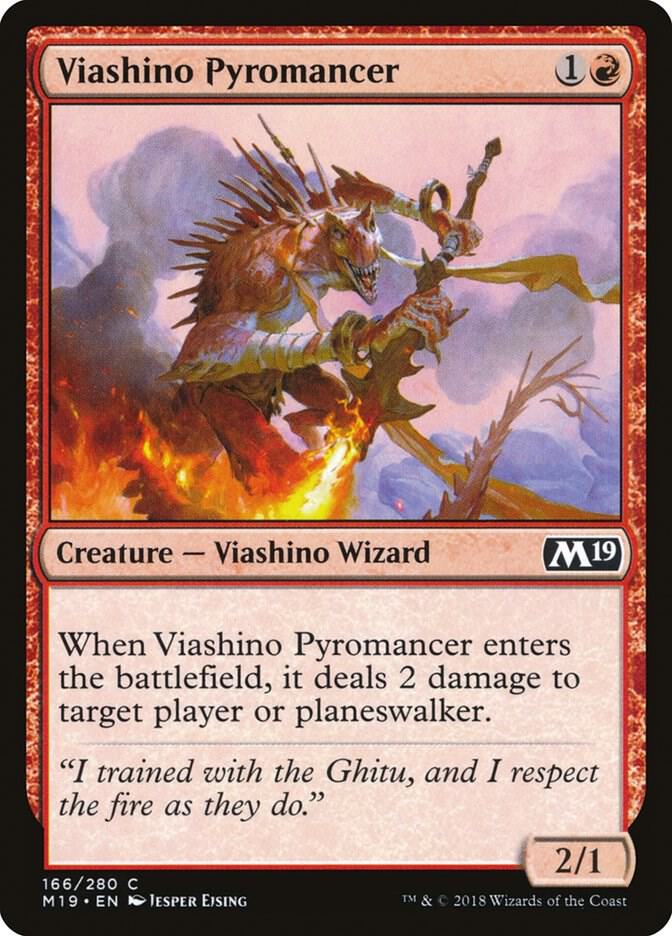 Viashino Pyromancer [Core Set 2019] 166
