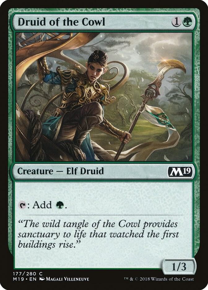 Druid of the Cowl [Core Set 2019] 177