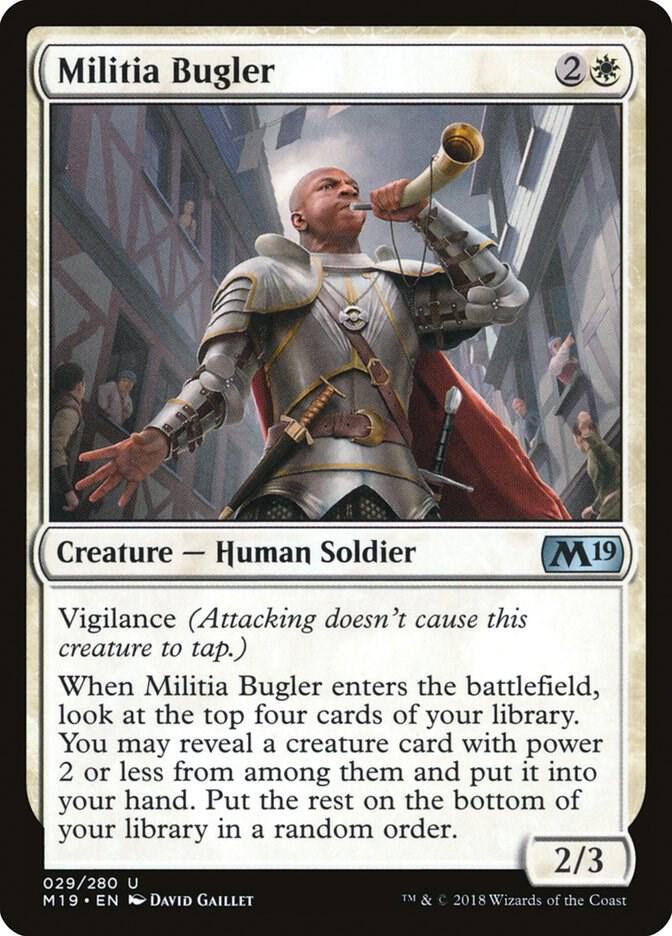 Militia Bugler [Core Set 2019] 29