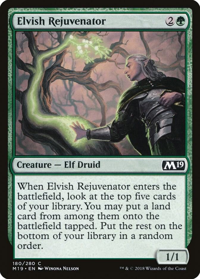 Elvish Rejuvenator [Core Set 2019] 180
