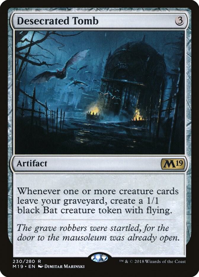 Desecrated Tomb [Core Set 2019] 230