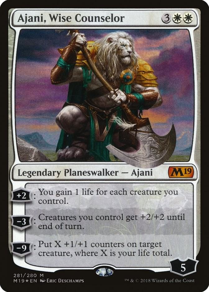 Ajani, Wise Counselor [Core Set 2019] 281