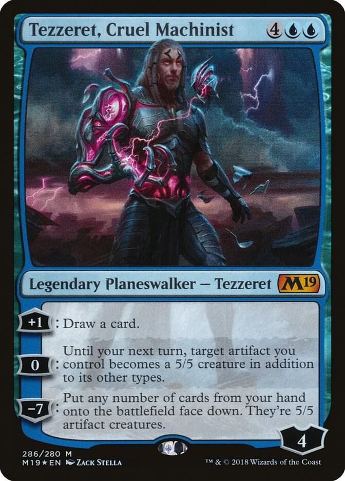 Tezzeret, Cruel Machinist [Core Set 2019] 286