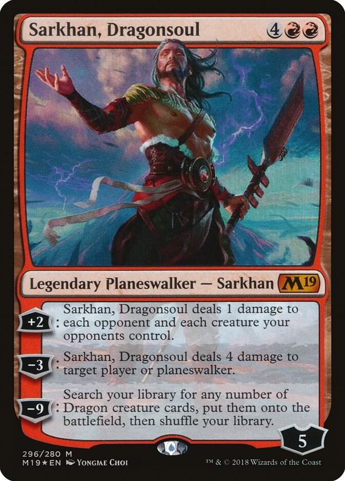 Sarkhan, Dragonsoul [Core Set 2019] 296