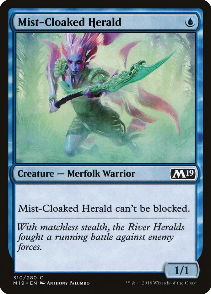Mist-Cloaked Herald [Core Set 2019] 310