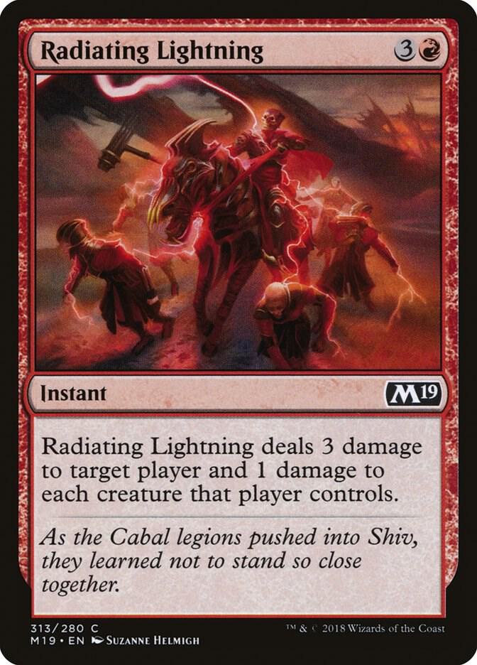 Radiating Lightning [Core Set 2019] 313