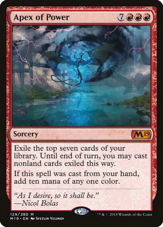 Apex of Power [Core Set 2019] 129
