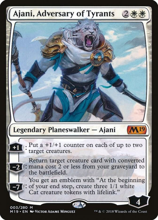Ajani, Adversary of Tyrants [Core Set 2019] 3
