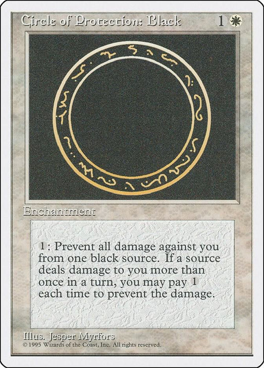 Circle of Protection: Black [Fourth Edition]