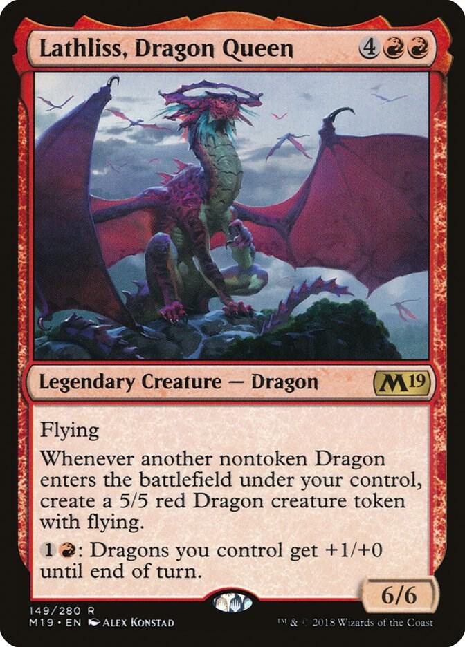 Lathliss, Dragon Queen [Core Set 2019] 149