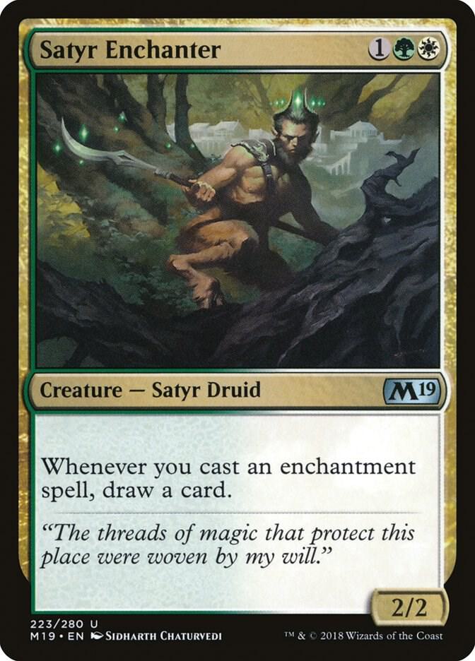 Satyr Enchanter [Core Set 2019] 223