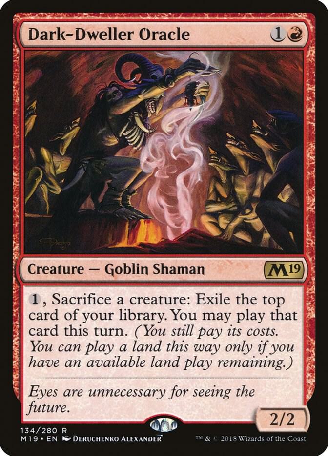 Dark-Dweller Oracle [Core Set 2019] 134