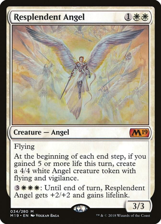 Resplendent Angel [Core Set 2019] 34